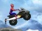 Leikur Spiderman Snow Scooter á netinu