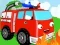 Leikur Coloring Book: Fire Truck á netinu