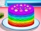 Leikur Cooking Rainbow Cake á netinu
