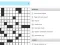 Leikur LA Times Crossword á netinu