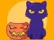 Leikur Coloring Book: Halloween Cat á netinu