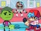 Leikur Friday Night Funkin' VS Beast Boy á netinu