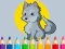 Leikur Coloring Book: Wolf á netinu