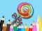 Leikur Coloring Book: Lollipop á netinu