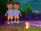 Leikur Twins Escape From Night Forest á netinu