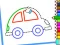Leikur Toddler Drawing: Cute Car á netinu