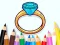 Leikur Coloring Book: Gemstone Ring á netinu