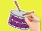 Leikur Coloring Book: Star Drum á netinu