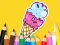 Leikur Coloring Book: Cool Ice Cream á netinu