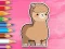 Leikur Coloring Book: Cute Alpaca á netinu