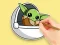 Leikur Coloring Book: Master Yoda á netinu