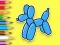 Leikur Coloring Book: Balloon Puppy á netinu