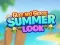 Leikur Glam And Glossy Summer Look á netinu