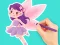 Leikur Coloring Book: Flower Fairy á netinu