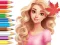 Leikur Coloring Book: Barbie Autumn Tale á netinu