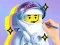 Leikur Coloring Book: LEGO Astronaut á netinu