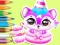 Leikur Coloring Book: Baby Fluff's Birthday á netinu