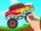 Leikur Coloring Book: Monster Truck á netinu