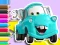 Leikur Coloring Book: Mater Cars á netinu