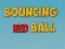 Leikur Bouncing Red Ball á netinu