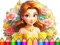 Leikur Coloring Book: Flower Dress Up á netinu