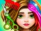Leikur Hair Salon & Dress Up Girl á netinu