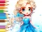 Leikur Coloring Book: Frozen Princess á netinu