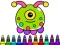 Leikur Coloring Book: Alien á netinu