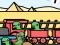 Leikur Railway Dino á netinu