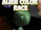 Leikur Alien Color Race á netinu