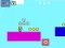 Leikur 2d Obby Rainbow Parkour á netinu