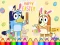 Leikur Coloring Book: Bluey Happy Easter á netinu