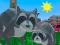 Leikur Raccoon Adventure City Simulator 3d á netinu