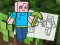Leikur Minecraft Fun Coloring Book á netinu