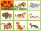 Leikur Wild Animals Kids Memory game á netinu
