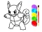 Leikur Pokemon Coloring Book á netinu
