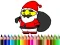 Leikur Back To School: Santa Claus Coloring á netinu