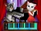 Leikur Talking Tom Piano Time á netinu