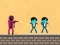 Leikur Squid Game 2D Shooting á netinu