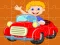 Leikur Pedal Cars Jigsaw á netinu
