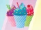 Leikur Ice Cream Memory á netinu