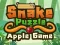 Leikur Snake Puzzle Apple Game á netinu
