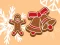 Leikur Gingerbreadman Coloring á netinu