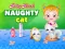 Leikur Baby Hazel - naughty cat á netinu