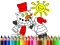 Leikur Back To School: Winter Time Coloring á netinu