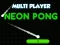 Leikur Neon Pong Multi Player á netinu