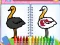 Leikur Coloring Birds Game á netinu