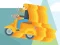 Leikur Super Scooter Jigsaw á netinu