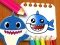 Leikur Baby Shark Coloring Book á netinu