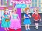 Leikur Little Girls School vs Princess Style á netinu